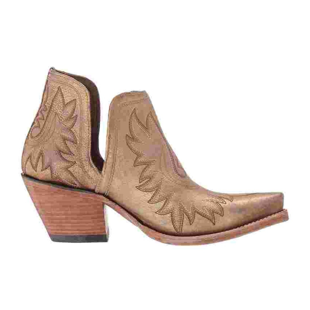 Ariat Dixon Distressed Gold Bootie